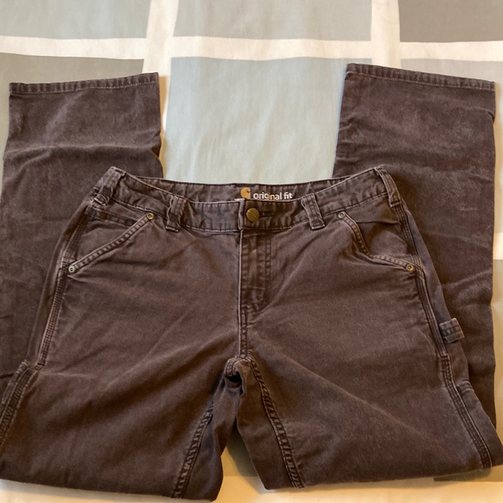Carhartt Original Fit Carpenter Work Cargo Pant size 6
